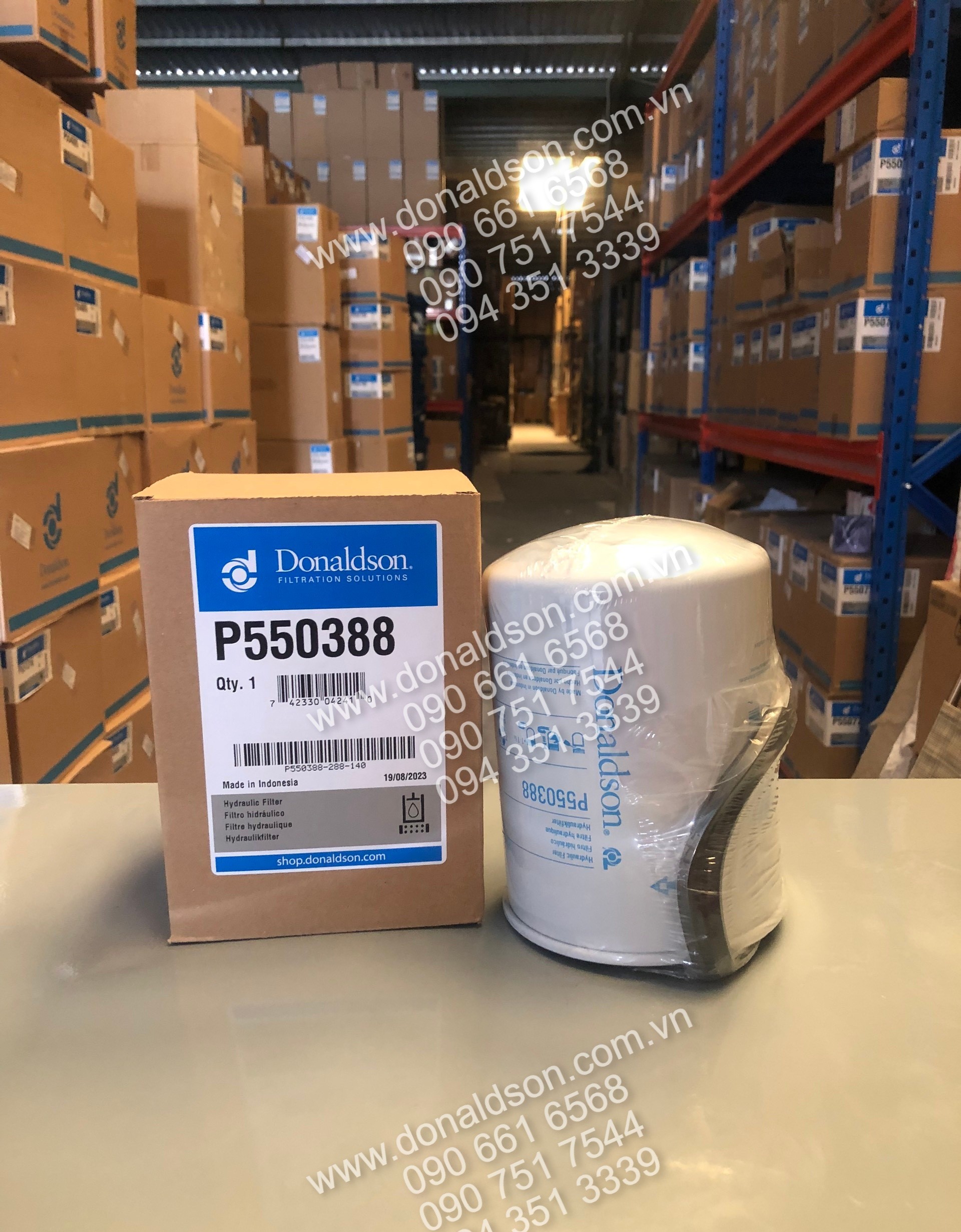 Donaldson P550388 - Đại lý lọc Donaldson tại Việt Nam – Donaldson Filter Distributor in Vietnam